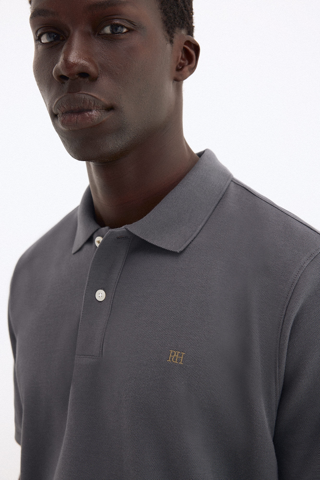 Pedro del Hierro Polo b&aacute;sico em piqu&eacute;