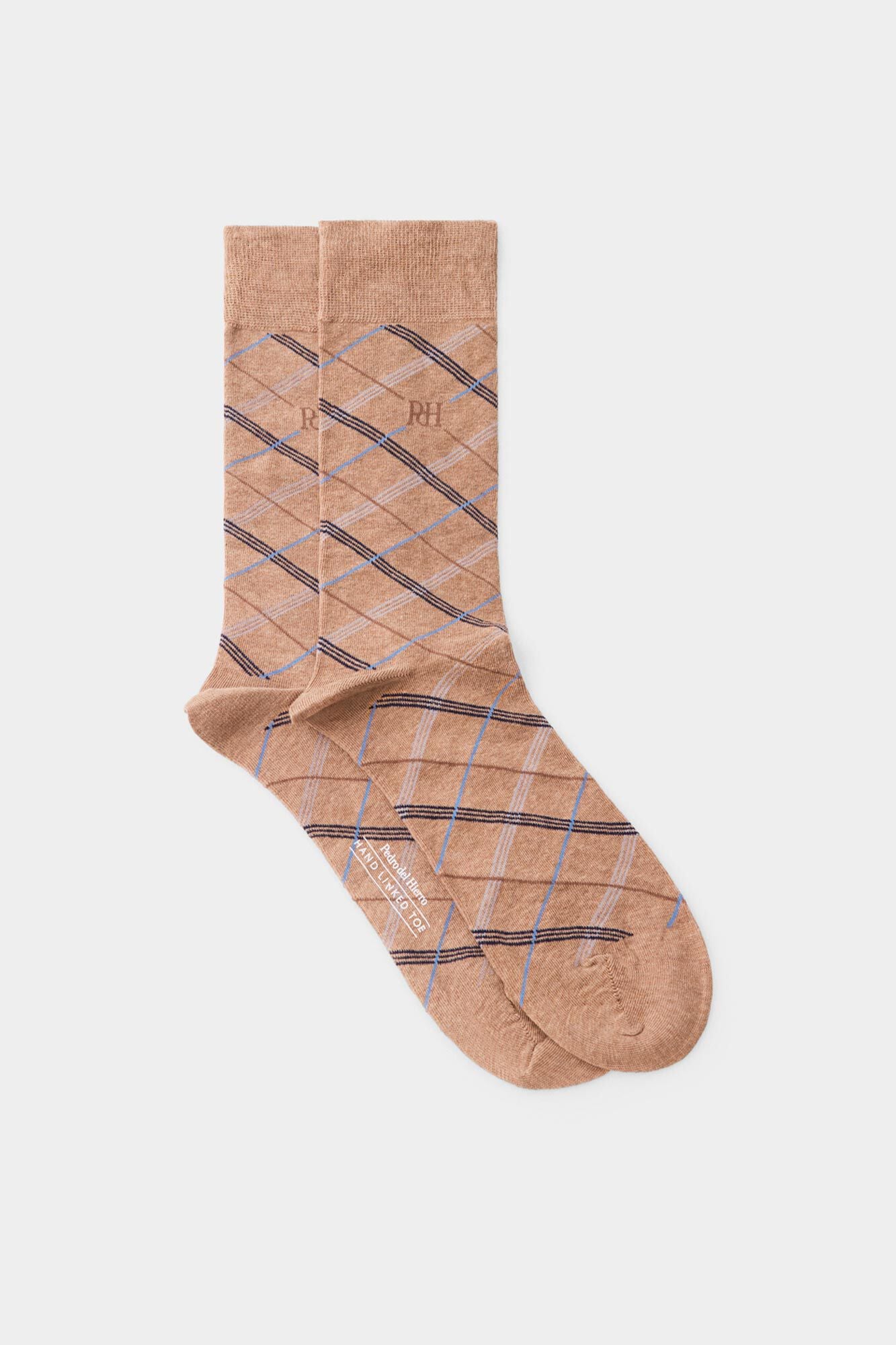 Pedro del Hierro Diamond pattern socks