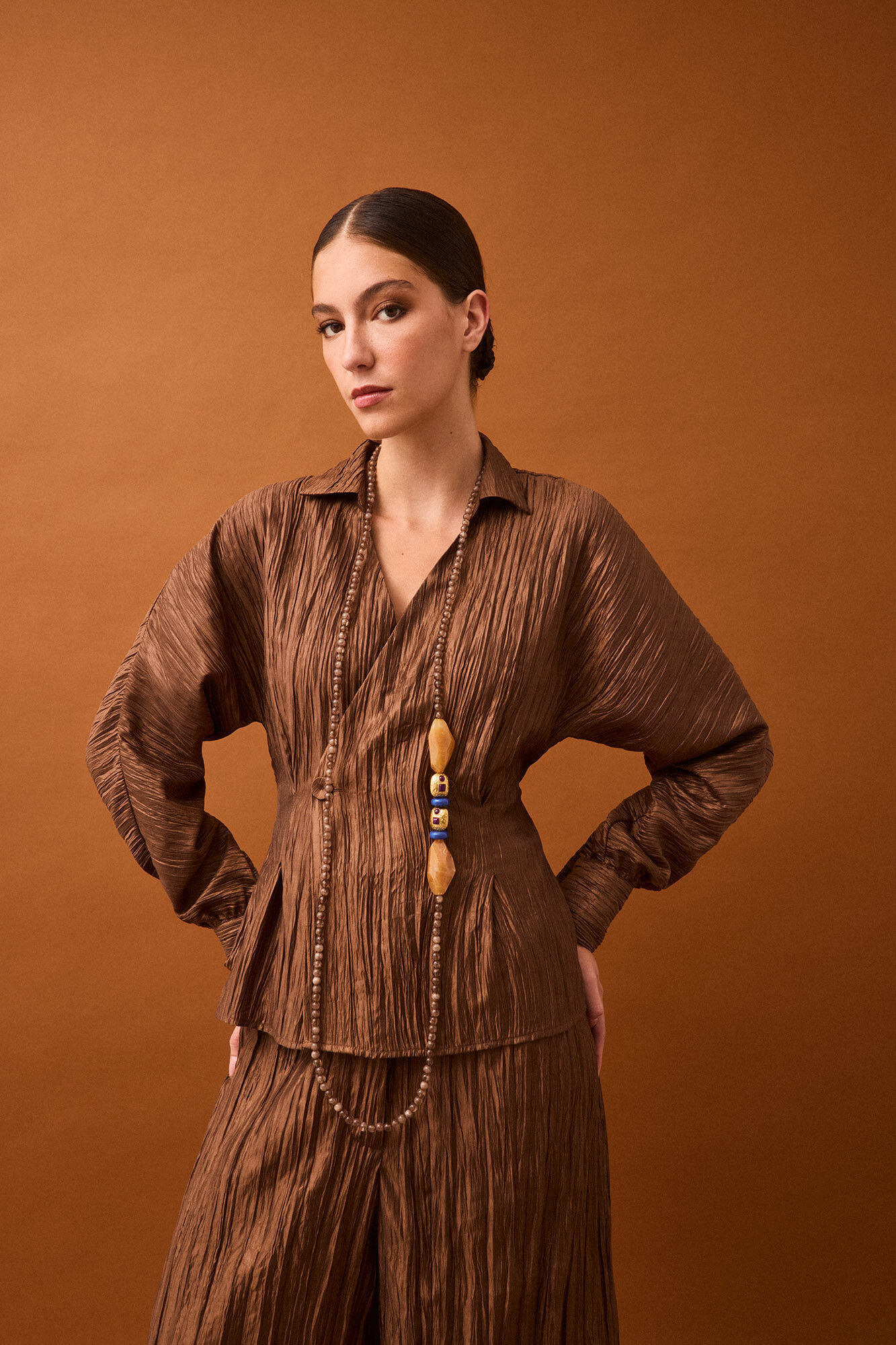 Pedro del Hierro Top drapeado