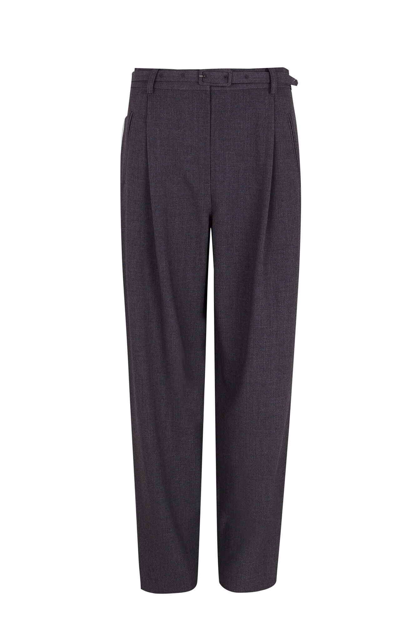 Pedro del Hierro Trousers with belt Grey