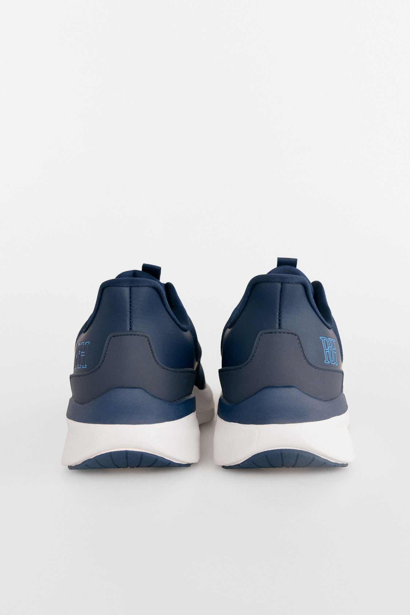 Pedro del Hierro Textile shoe with laces Blue