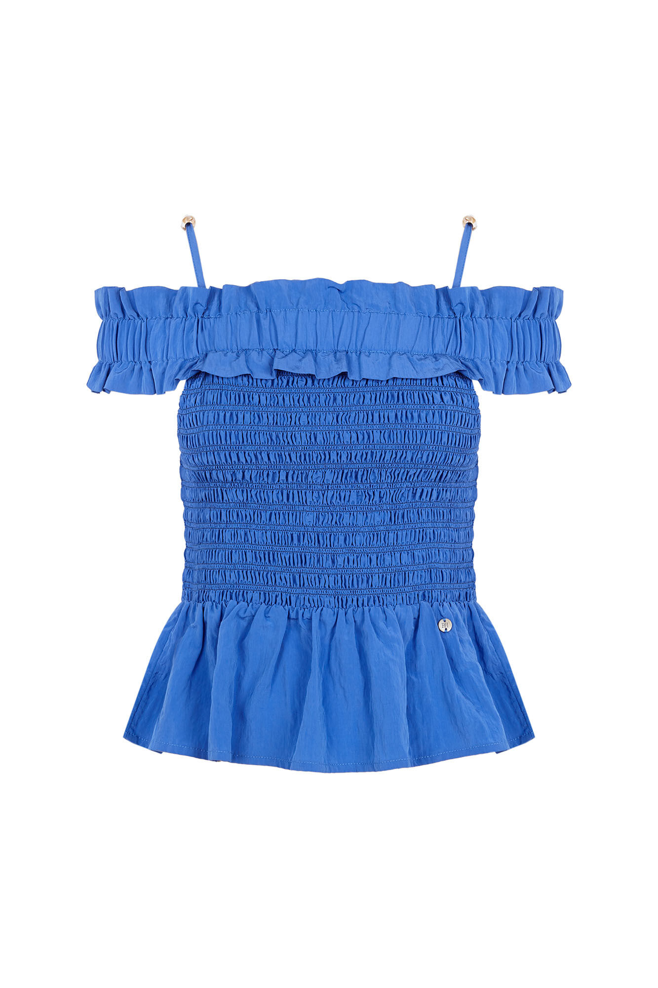 Pedro del Hierro Elasticated strap top Blue