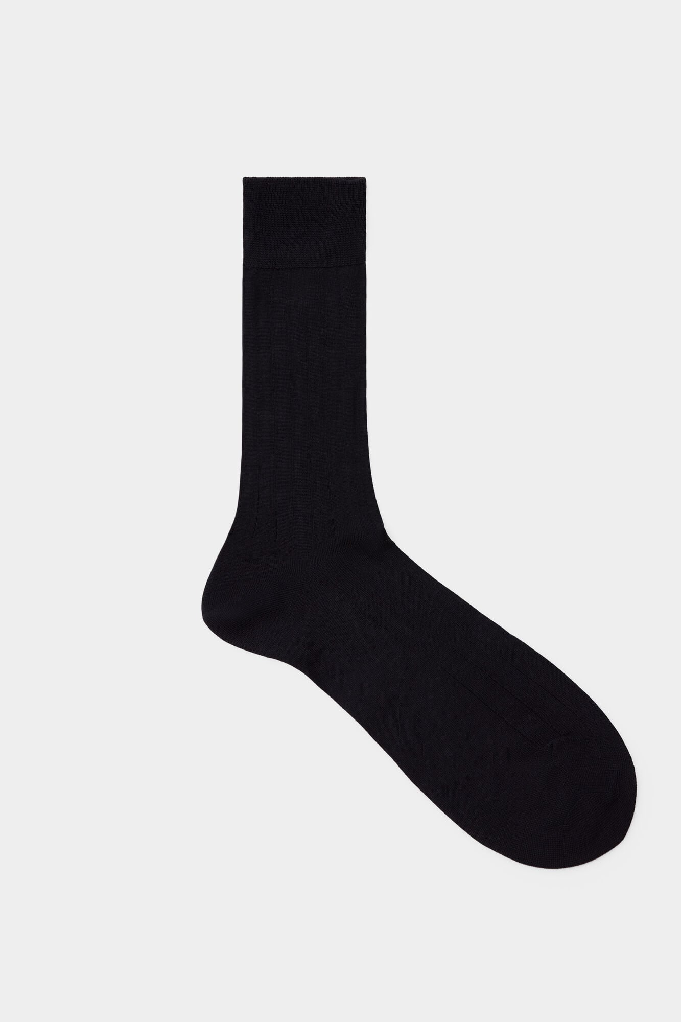 Pedro del Hierro Plain dress sock Black