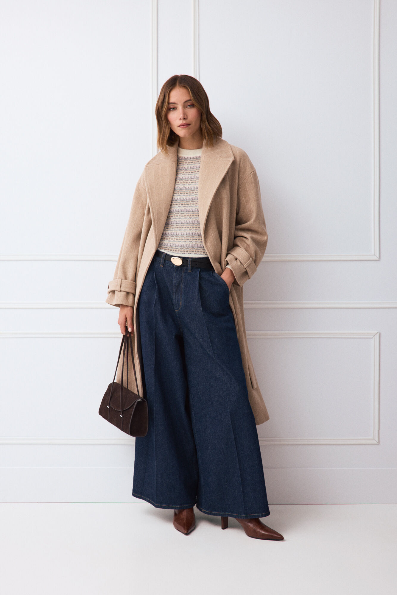TFP by Tamara Falc&oacute; Super wide leg jeans