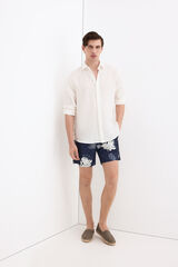 Pedro del Hierro Large floral print swimwear Blue