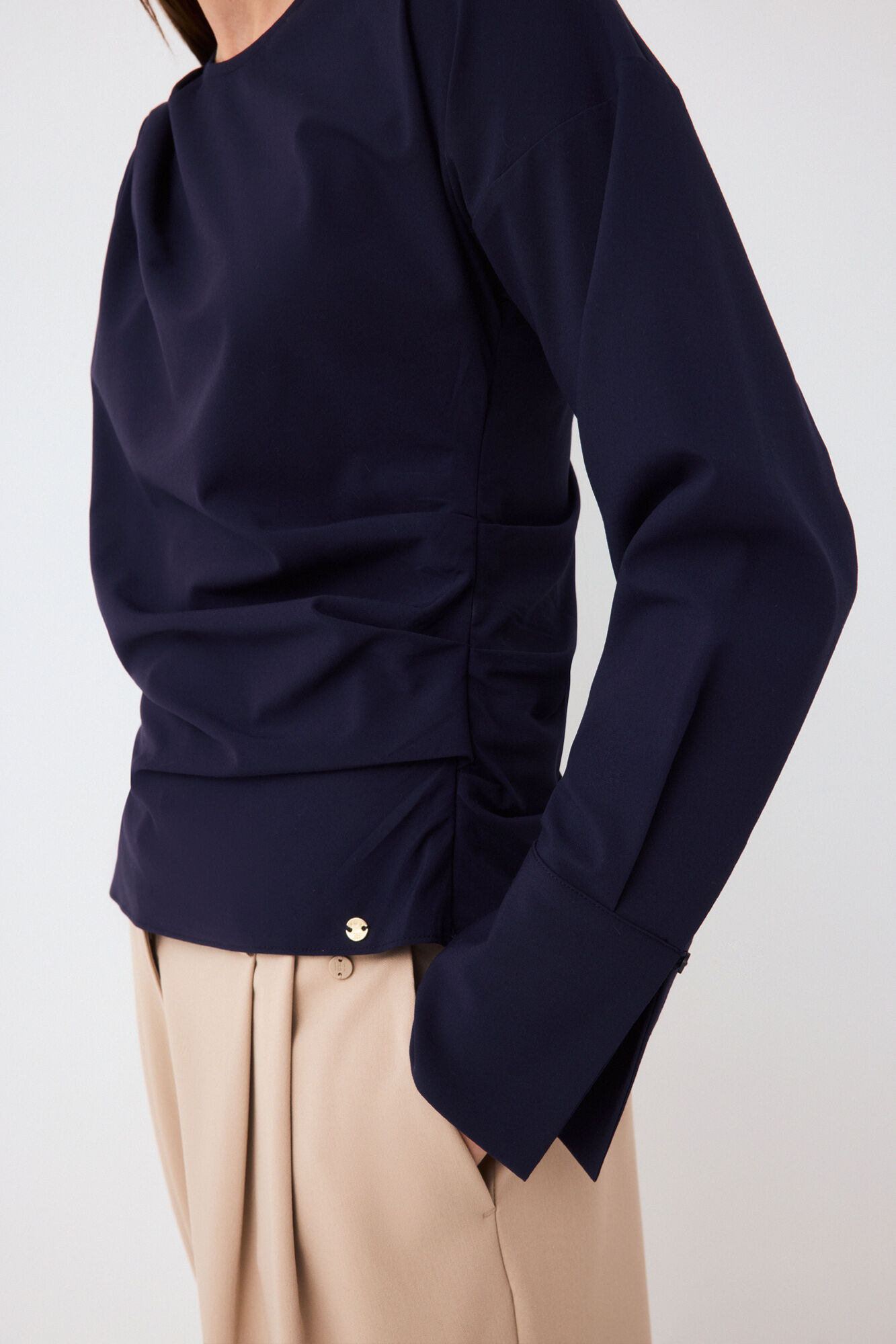 Pedro del Hierro Top fruncido