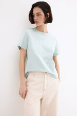 Pedro del Hierro T-shirt de manga curta Turquesa