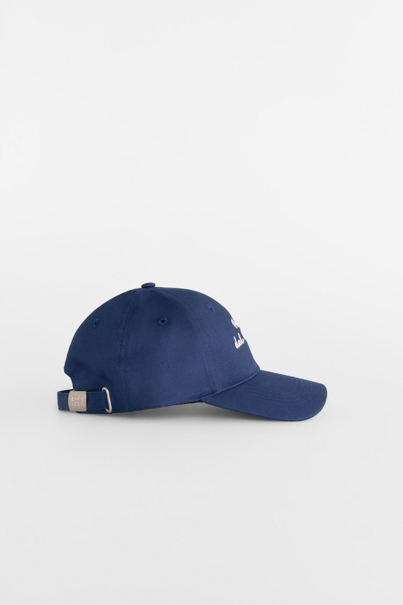 Pedro del Hierro Bon&eacute; com logo bordado Azul