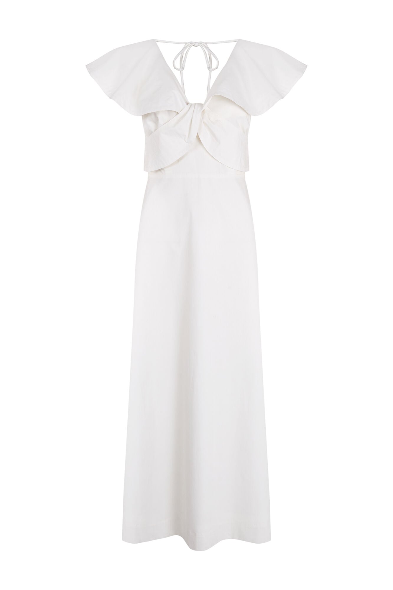 Pedro del Hierro Ruffle midi dress White