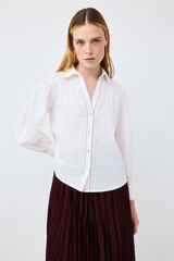 Pedro del Hierro Cotton blouse Ecru