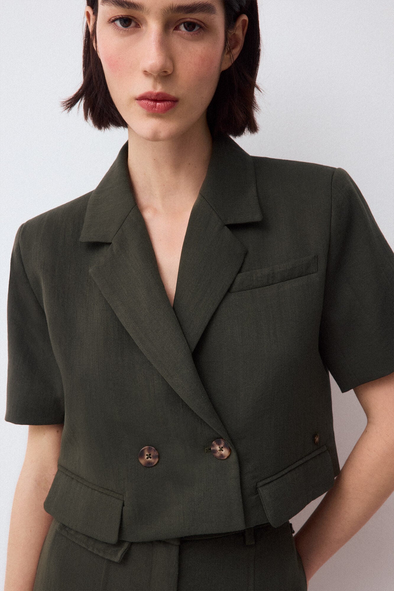 Pedro del Hierro Blazer crop