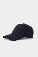 Pedro del Hierro Bon&eacute; com pala em tecido Azul