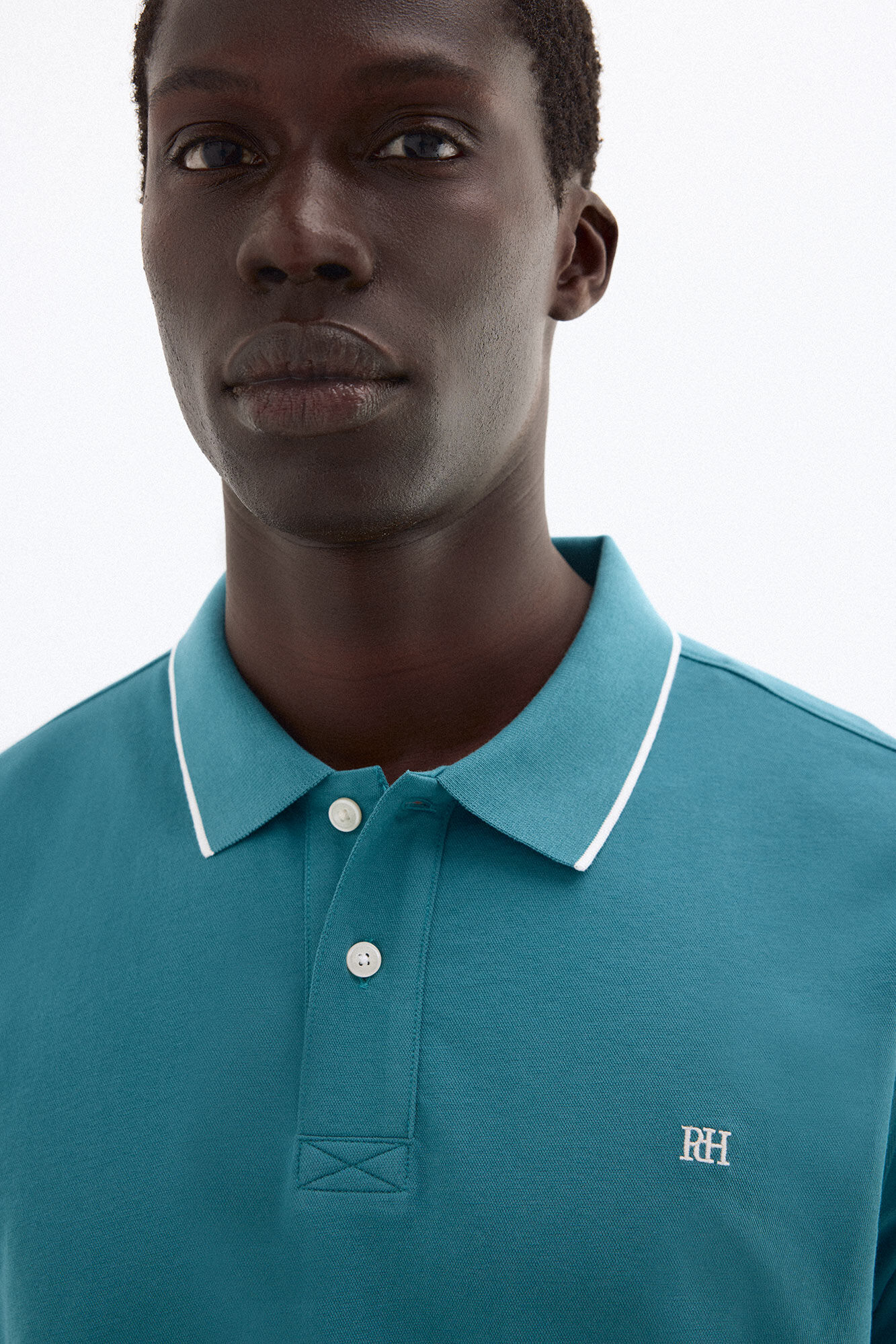 Pedro del Hierro Basic pique polo shirt