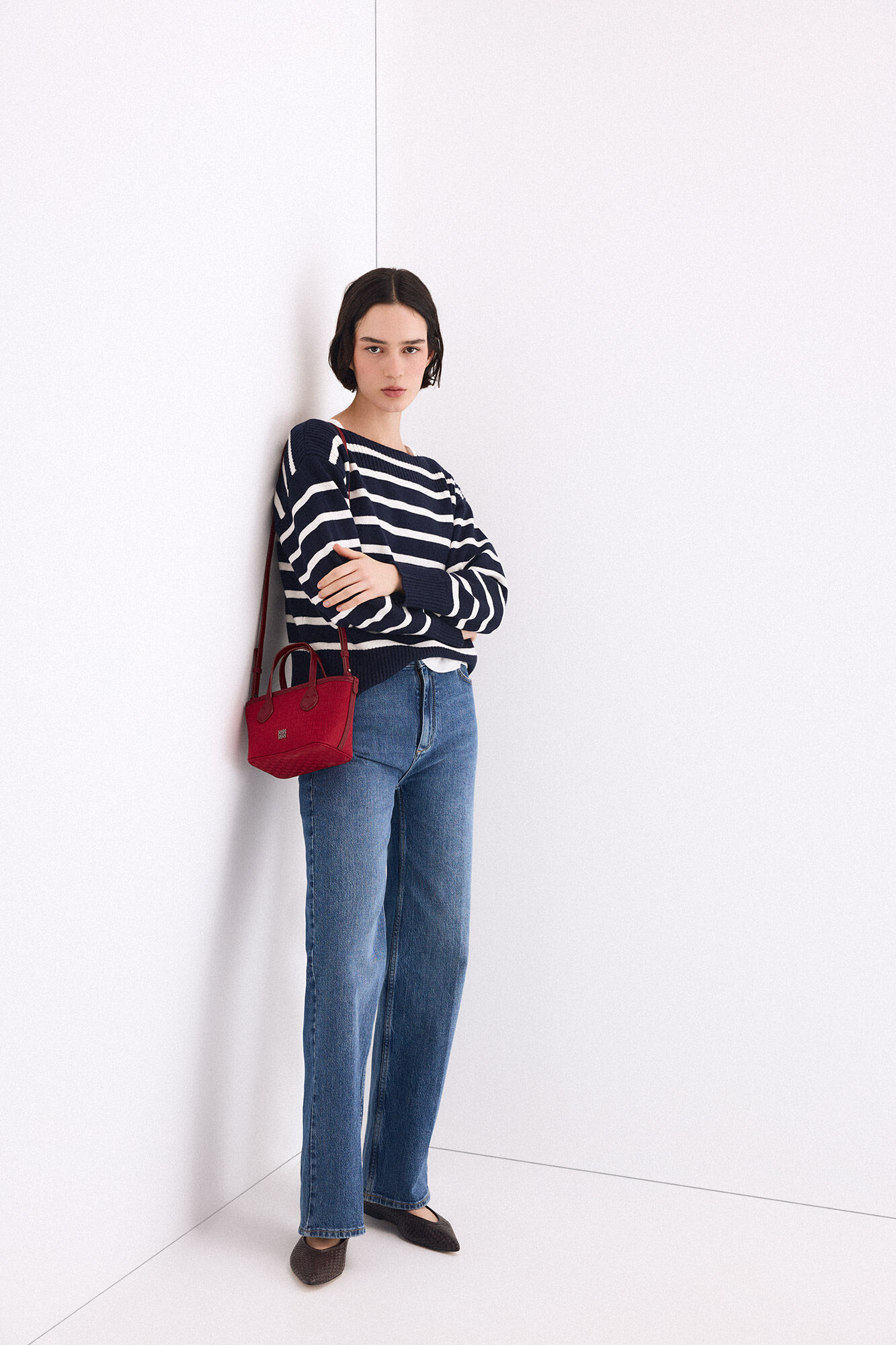Pedro del Hierro Basic wide leg jeans