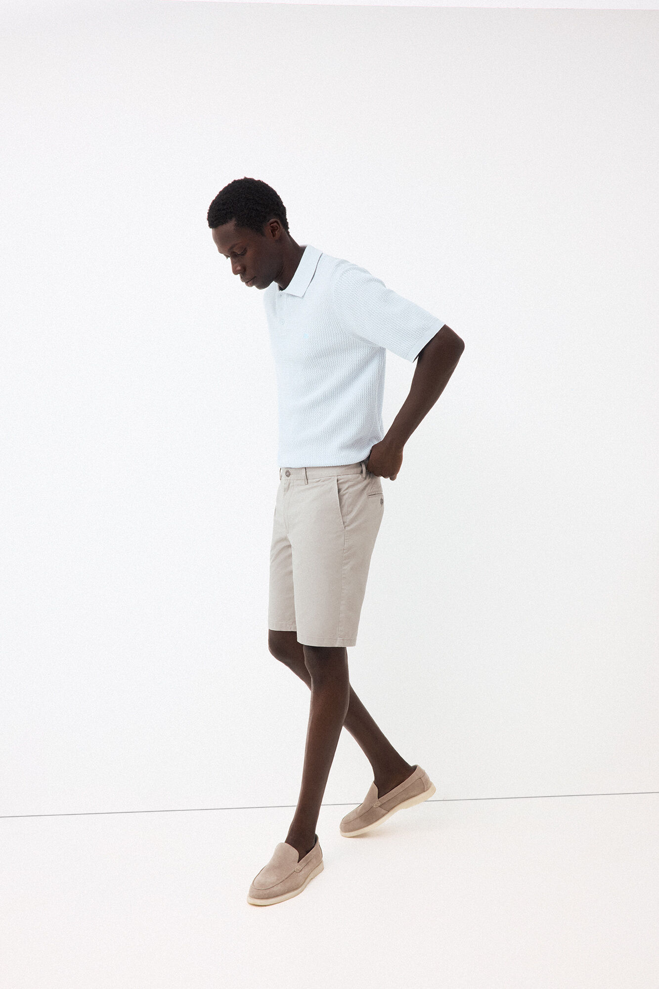 Pedro del Hierro Basic regular Bermuda shorts