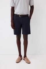 Pedro del Hierro Regular structure Bermuda shorts Blue