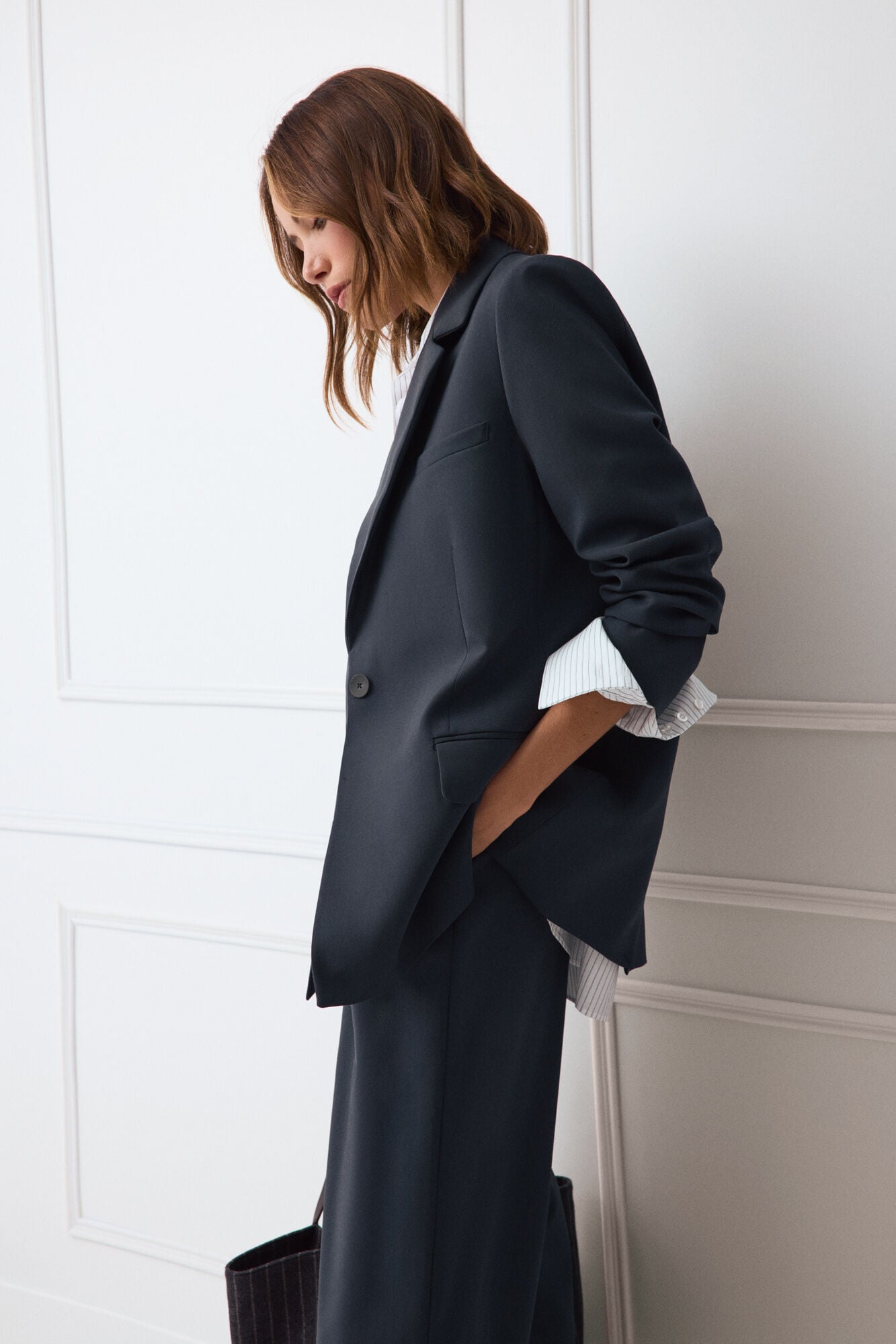 TFP by Tamara Falc&oacute; Blazer azul marino
