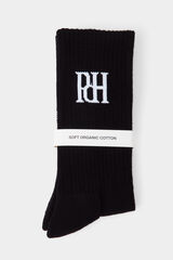 Pedro del Hierro Plain sport sock Black