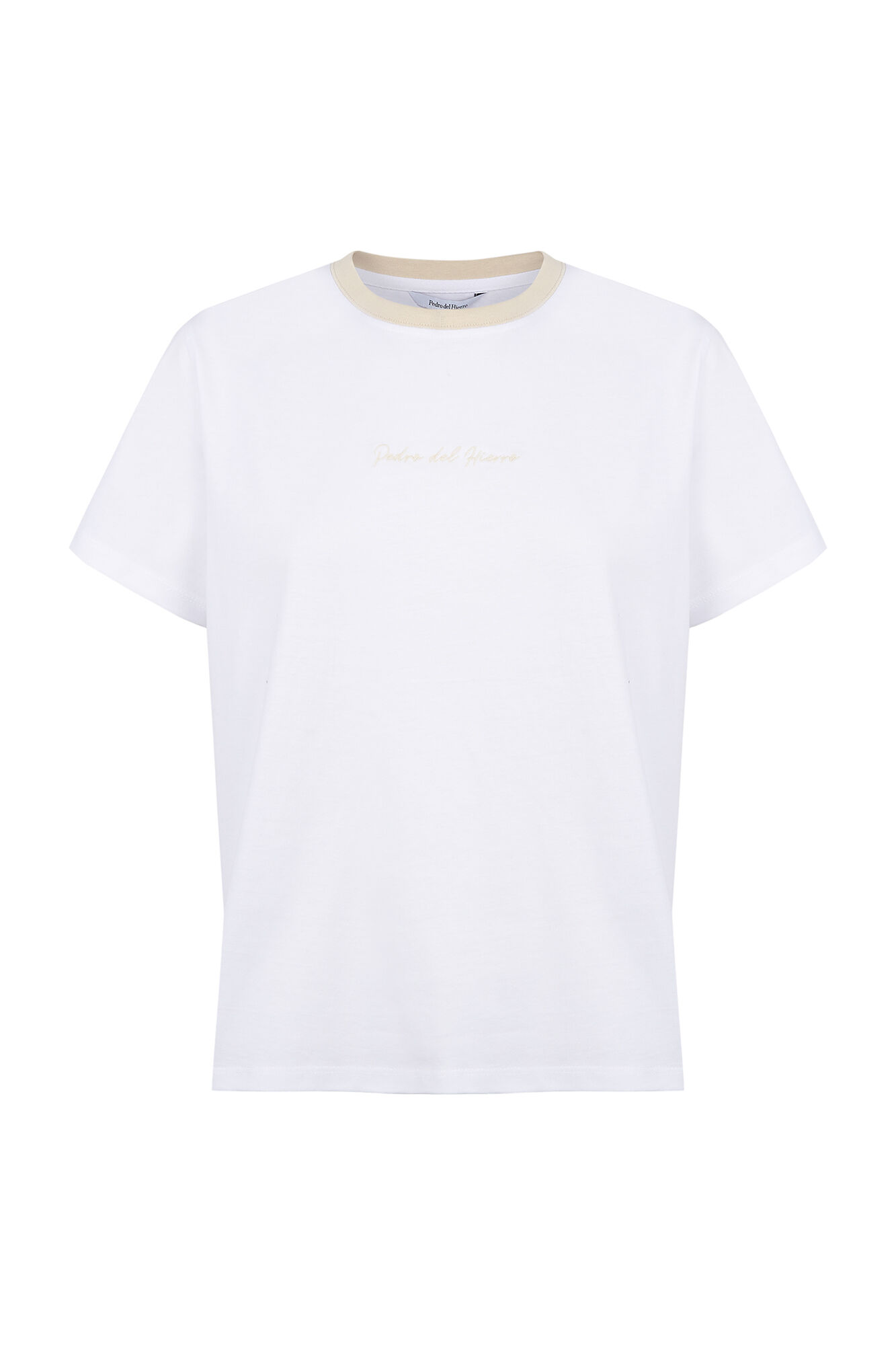 Pedro del Hierro Contrast T-shirt pedro del hierro White