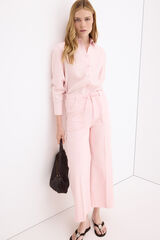 Pedro del Hierro Jeans wide flare Rosa
