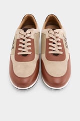 Pedro del Hierro Sneaker &iacute;cone sola de borracha Marrom
