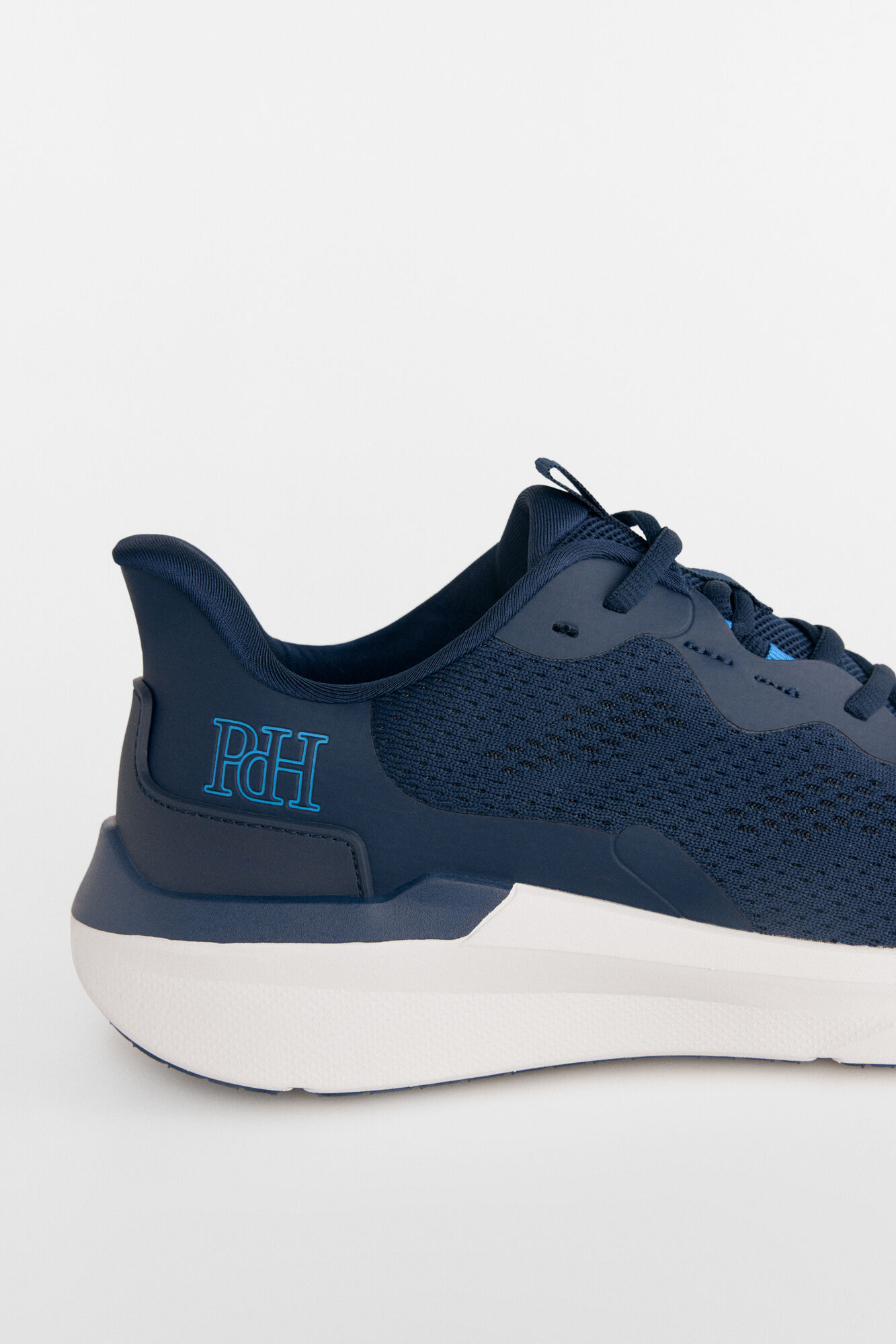 Pedro del Hierro Textile shoe with laces Blue