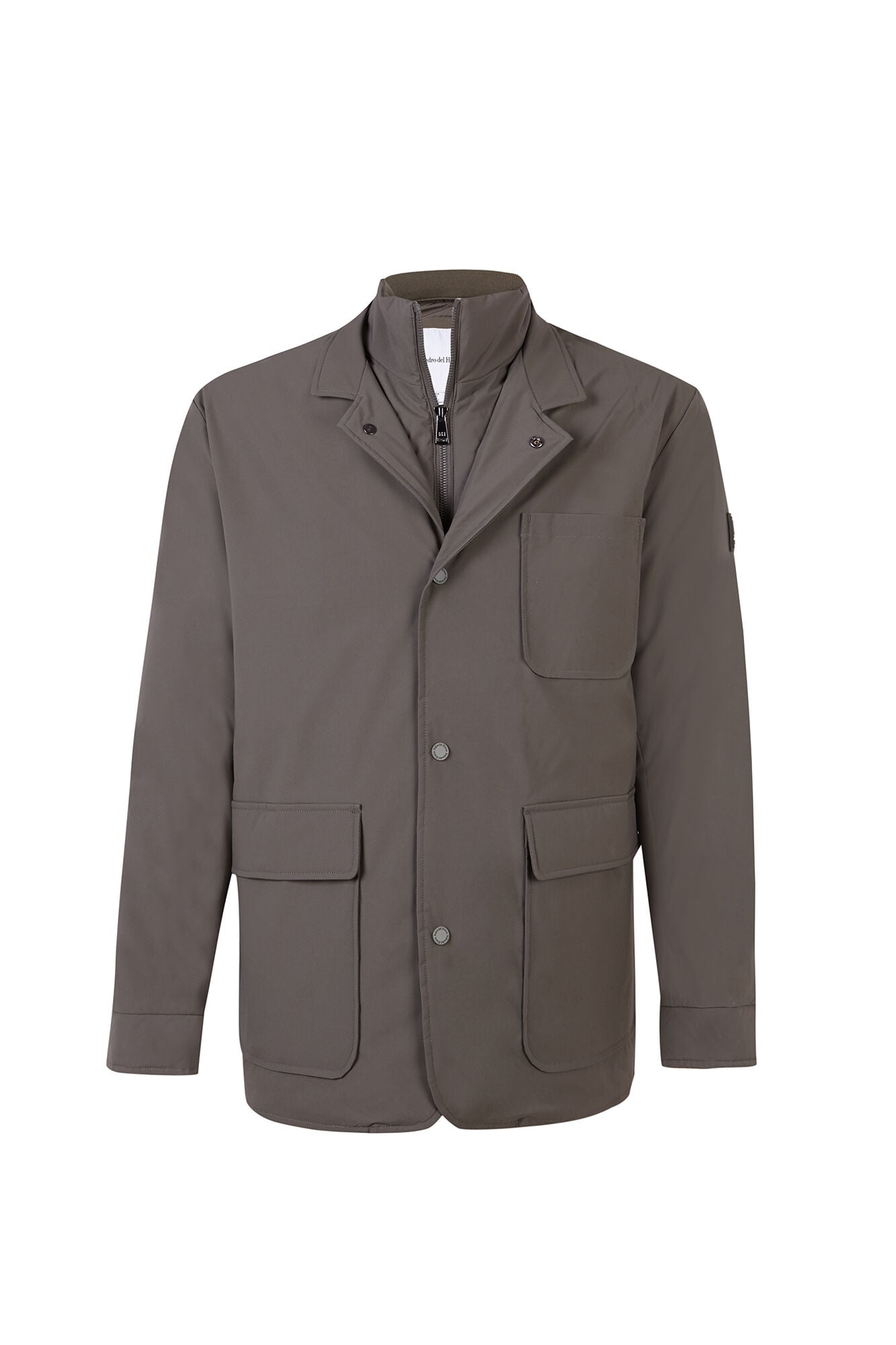 Pedro del Hierro Three-pocket jacket Green