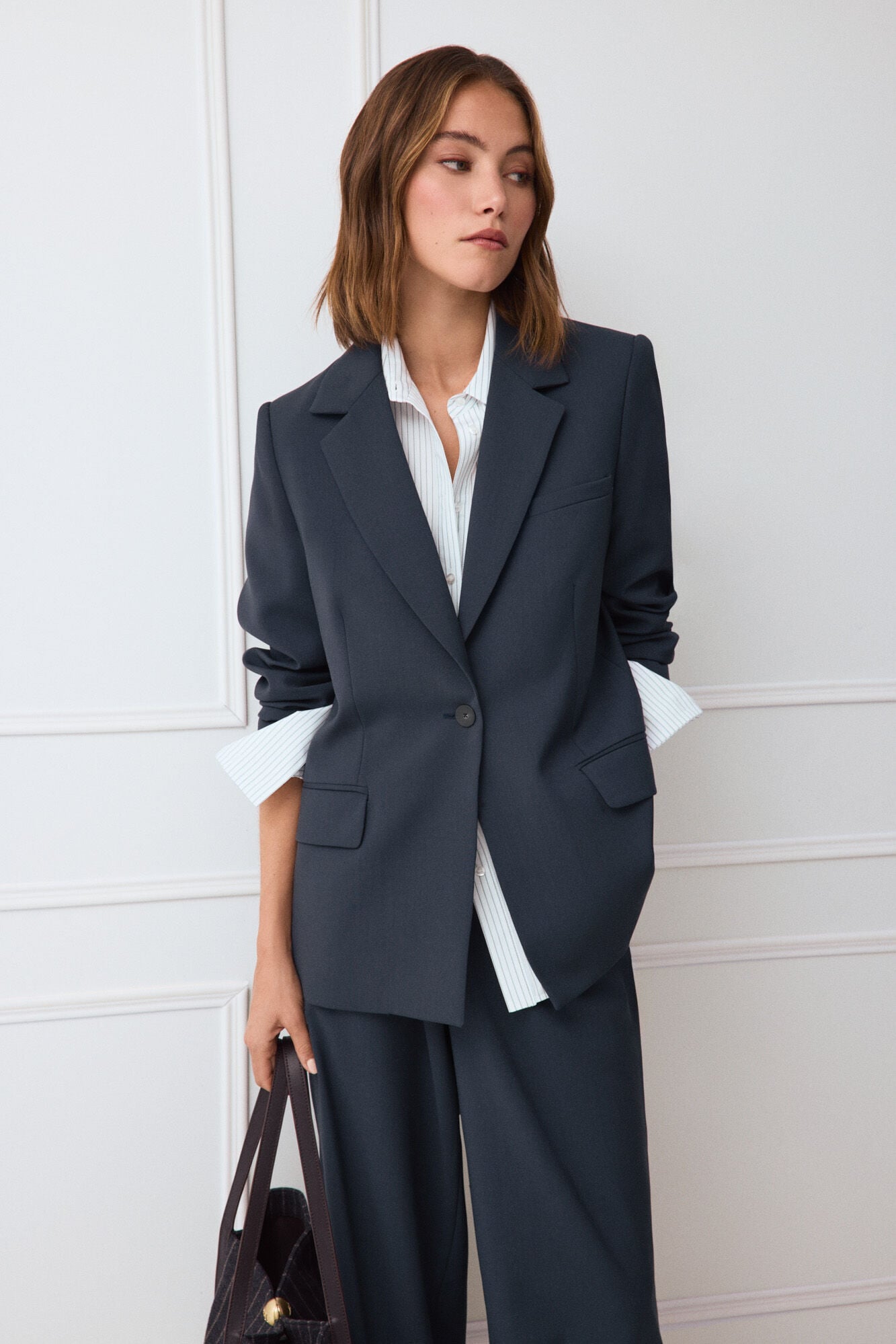 TFP by Tamara Falc&oacute; Blazer azul marino