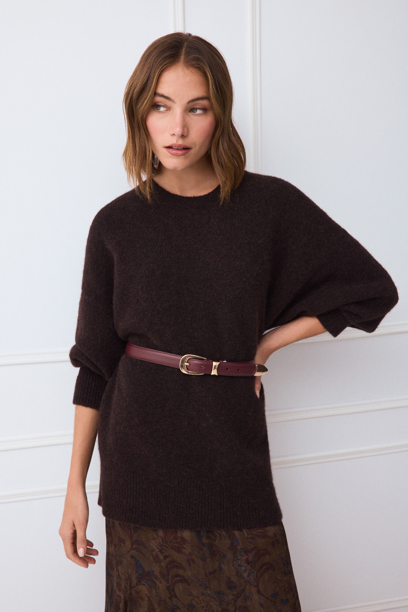 TFP by Tamara Falc&oacute; Oversize crew neck jumper
