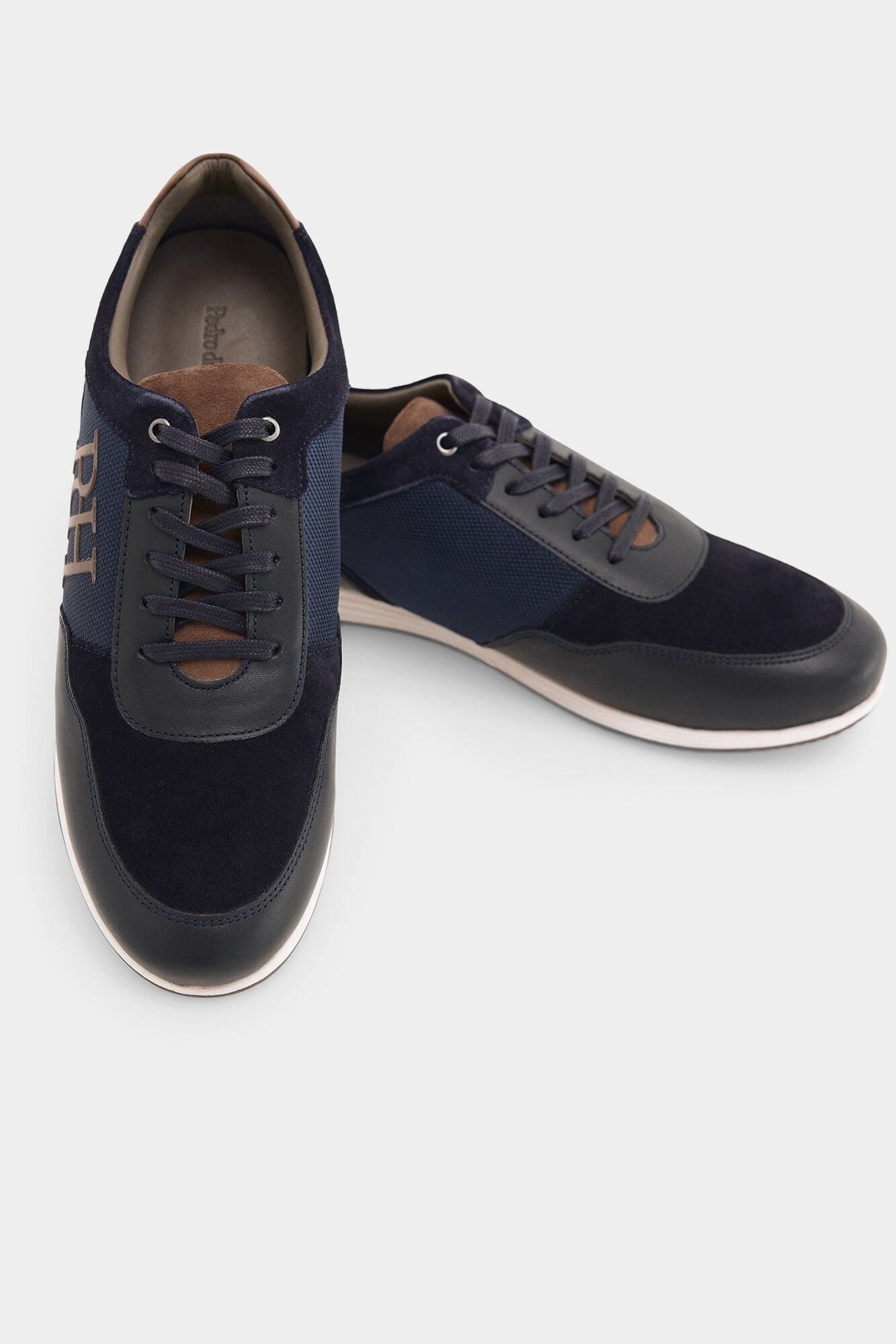 Pedro del Hierro Sneaker &iacute;cone sola de borracha Azul