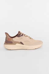 Pedro del Hierro Textile shoe with laces Brown