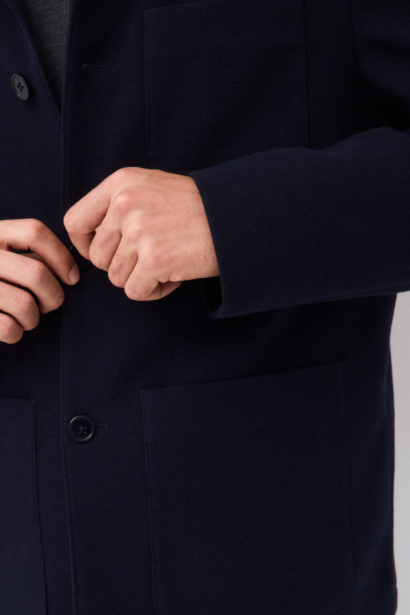 Pedro del Hierro Sobrecamisa de malha