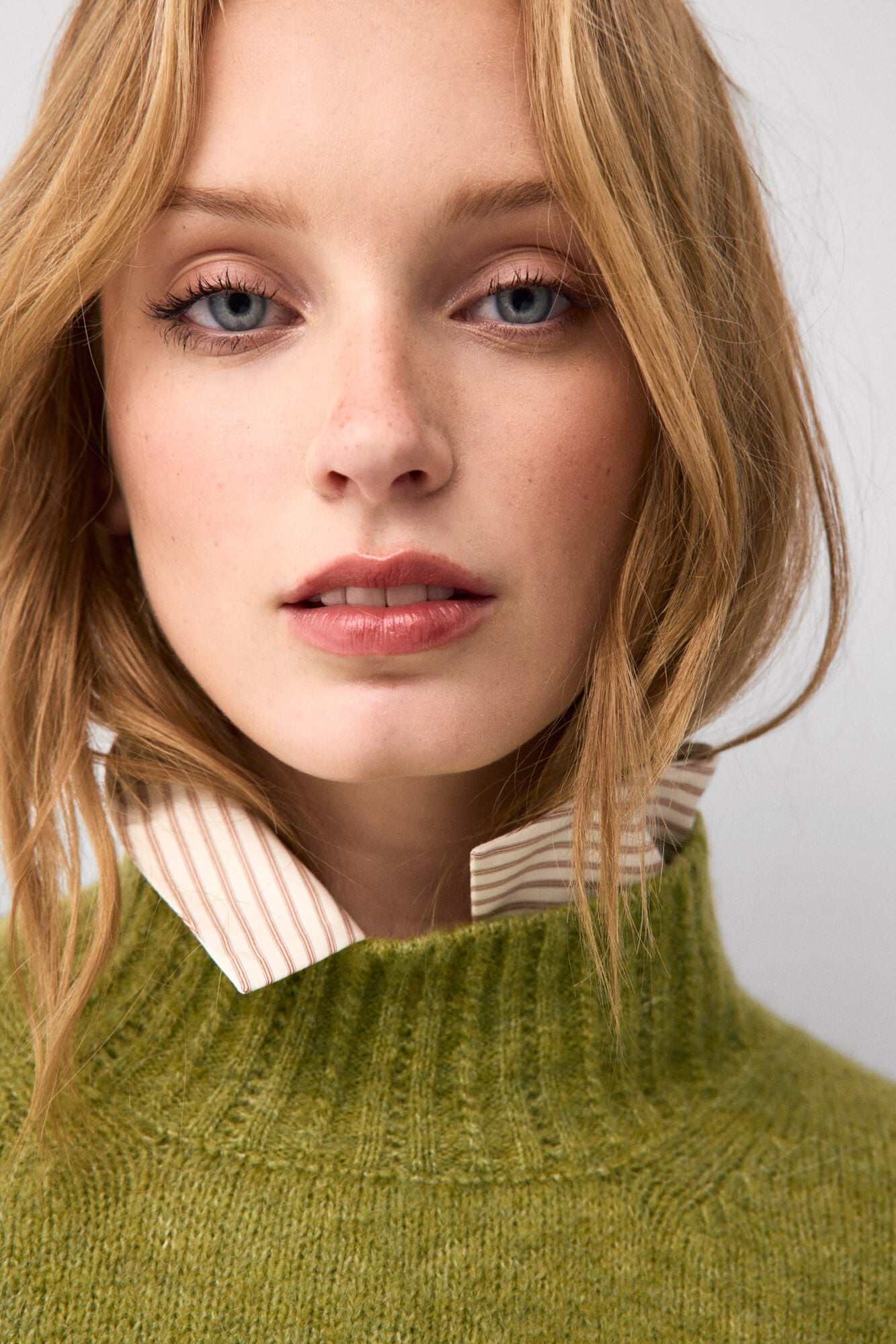 TFP by Tamara Falc&oacute; Cropped cross-knit jumper