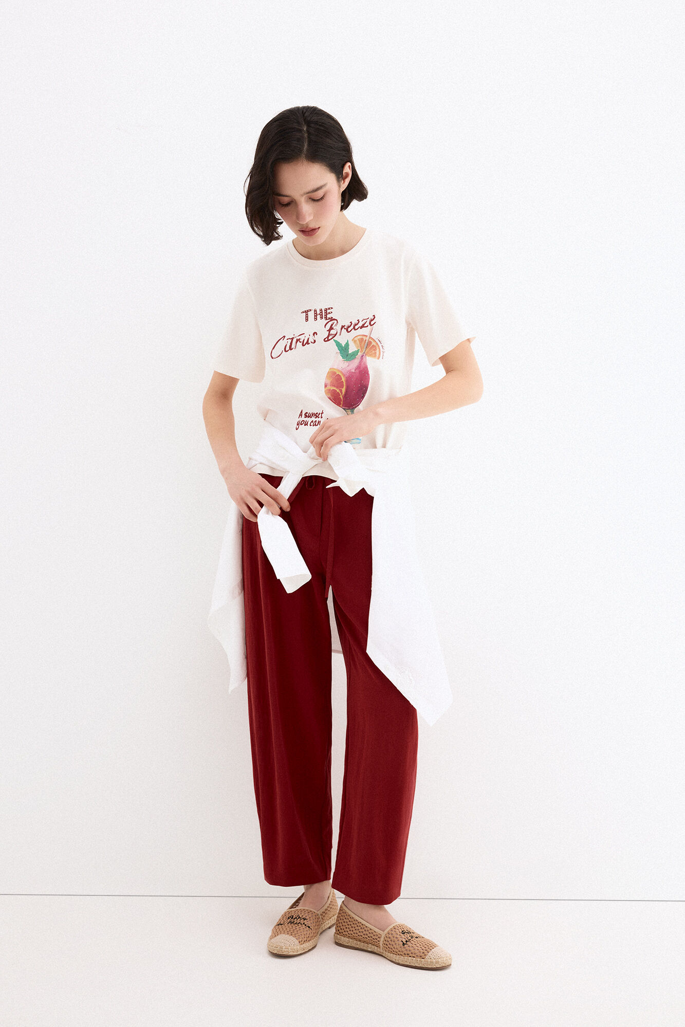 Pedro del Hierro Camiseta estampado frontal