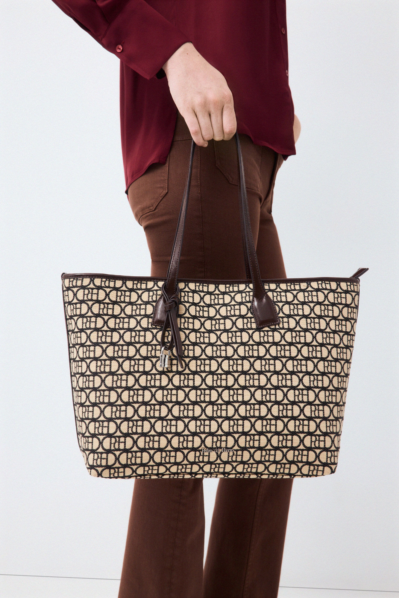 Pedro del Hierro Logo shopper bag