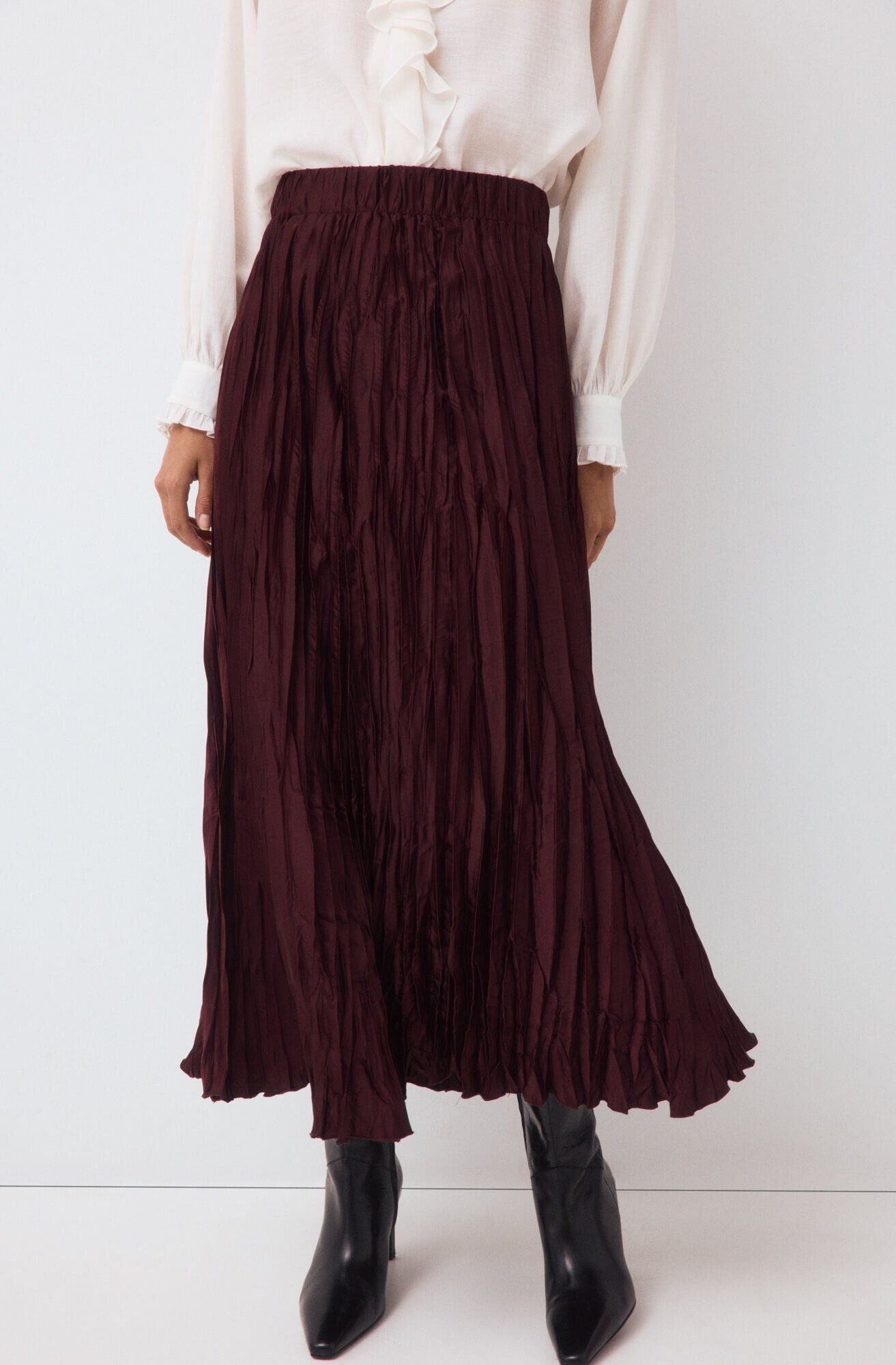 Pedro del Hierro Pleated skirt