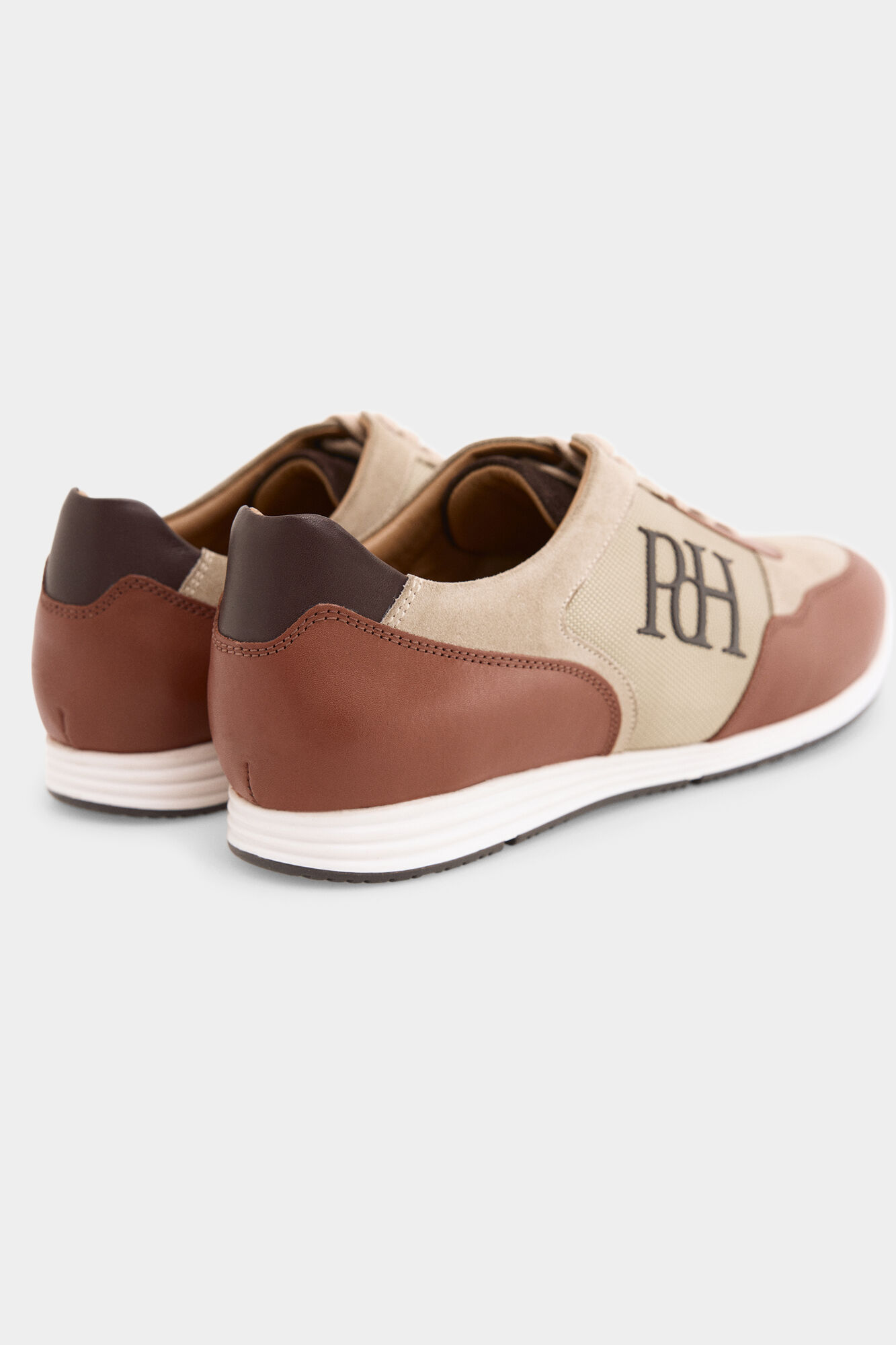 Pedro del Hierro Sneaker &iacute;cone sola de borracha Marrom