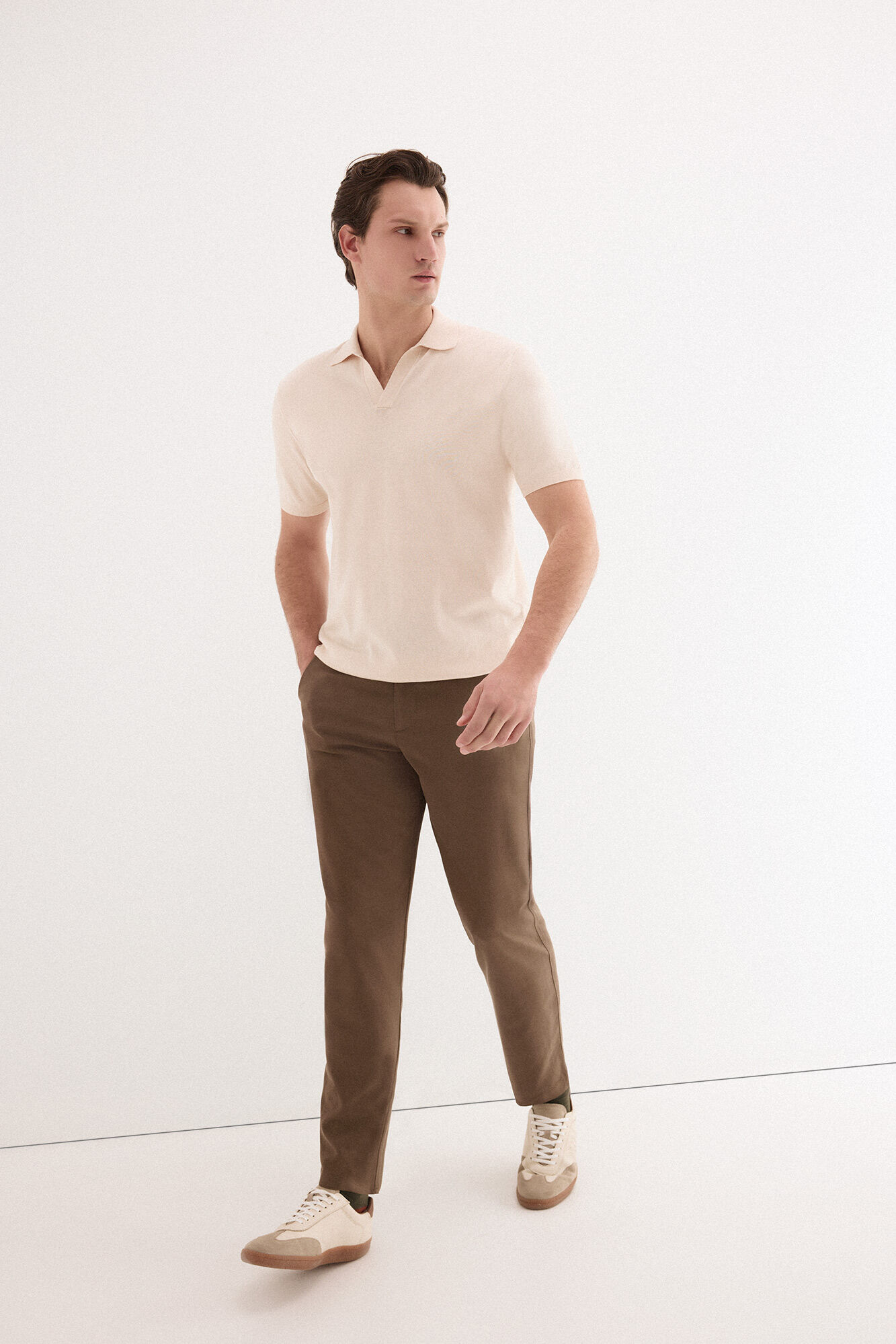 Pedro del Hierro Cotton premium short sleeve polo shirt