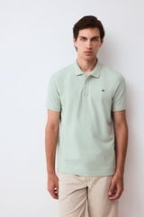 Pedro del Hierro Piqu&eacute; slim fit polo shirt Blue