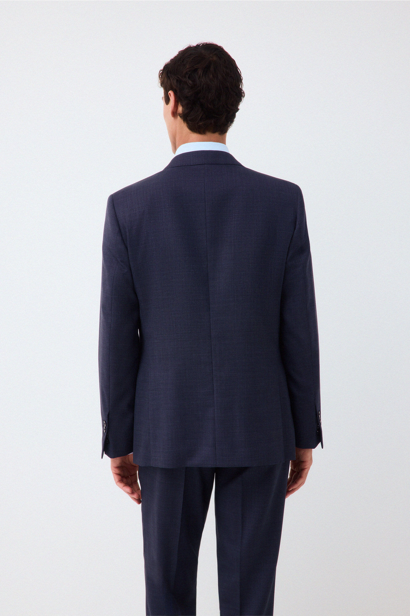 Pedro del Hierro Blue tailored coordinated suit jacket Blue