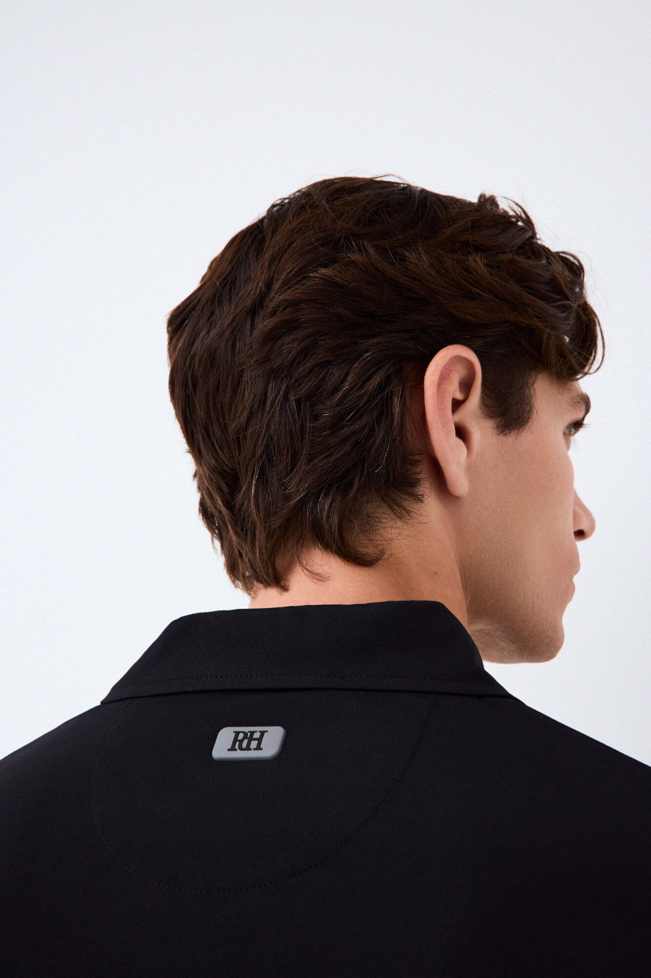 Pedro del Hierro Golf technical polo shirt with zip fastening neck Black