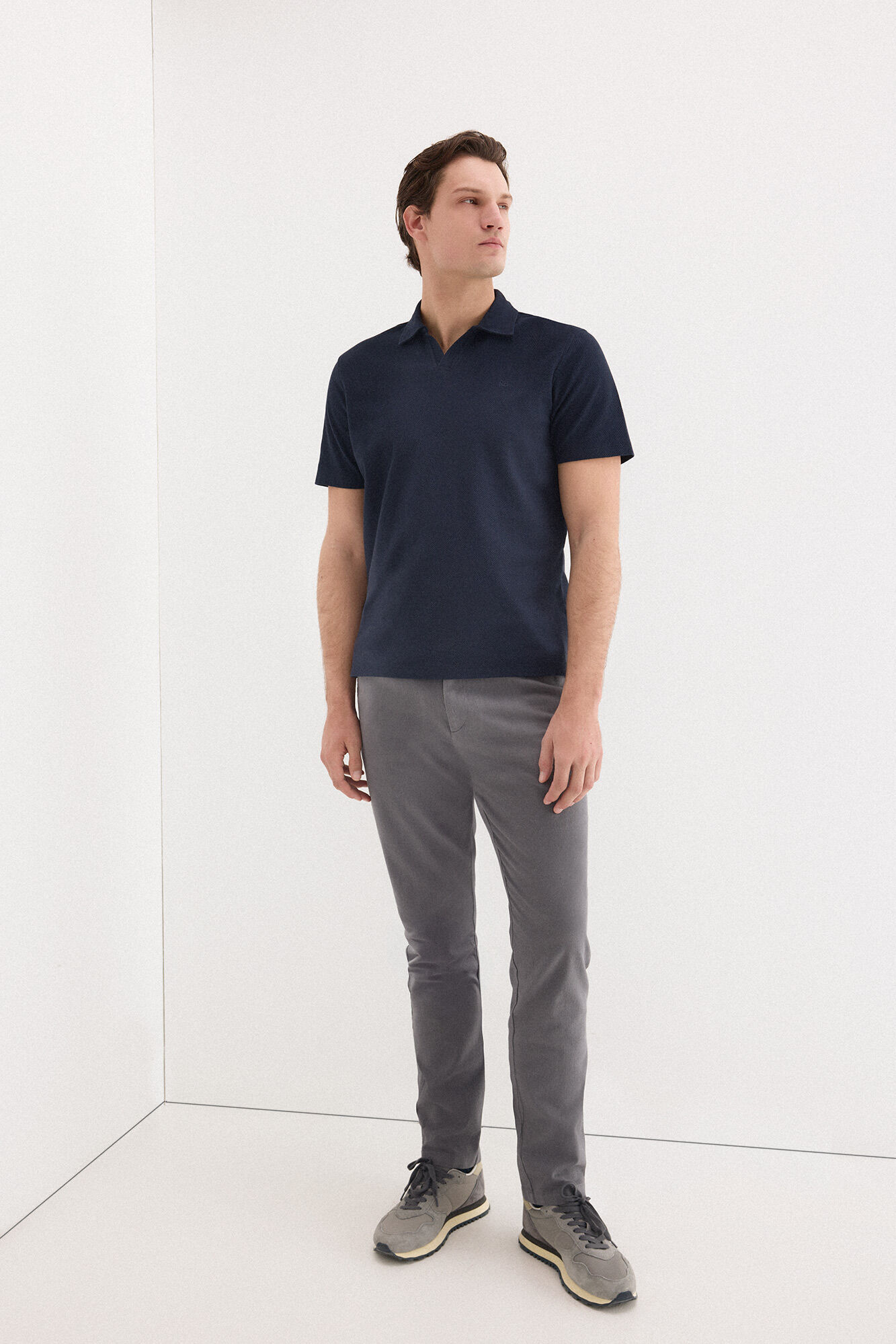 Pedro del Hierro Structure polo shirt
