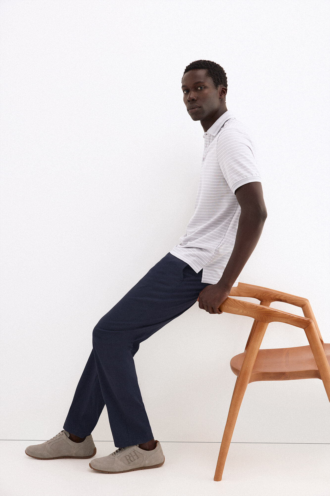 Pedro del Hierro Striped polo shirt