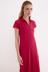 Pedro del Hierro Polo neck dress Pink