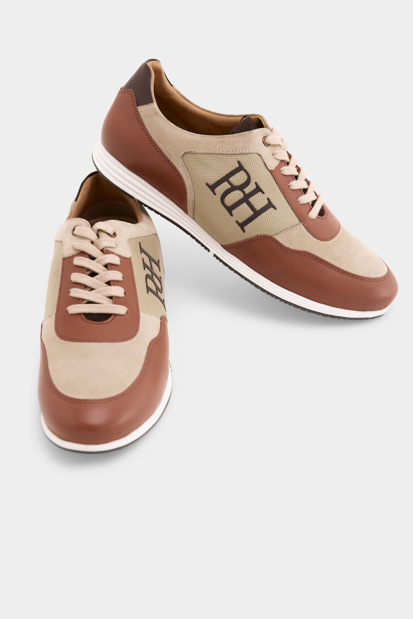 Pedro del Hierro Sneaker &iacute;cone sola de borracha Marrom