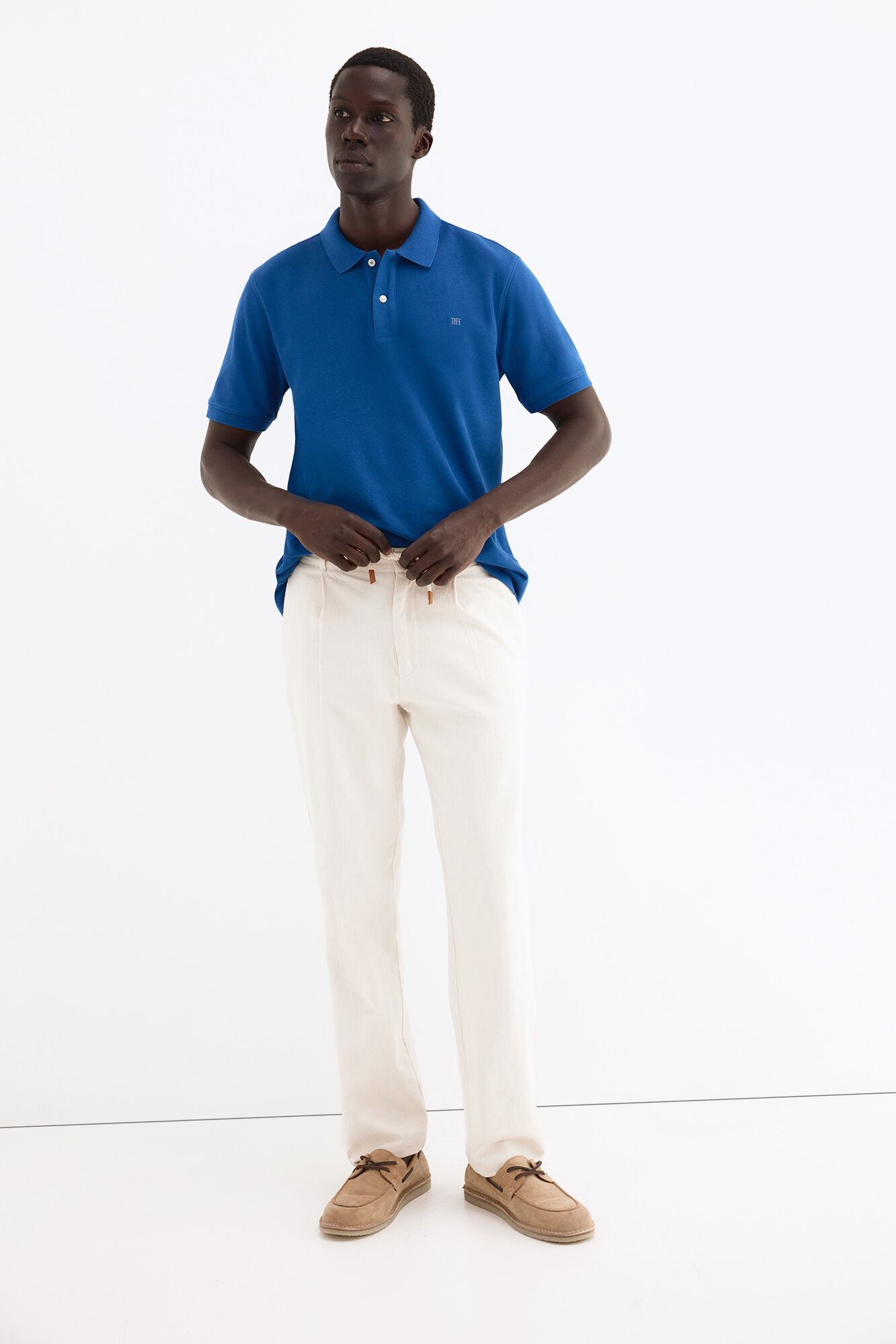 Pedro del Hierro Polo b&aacute;sico em piqu&eacute;
