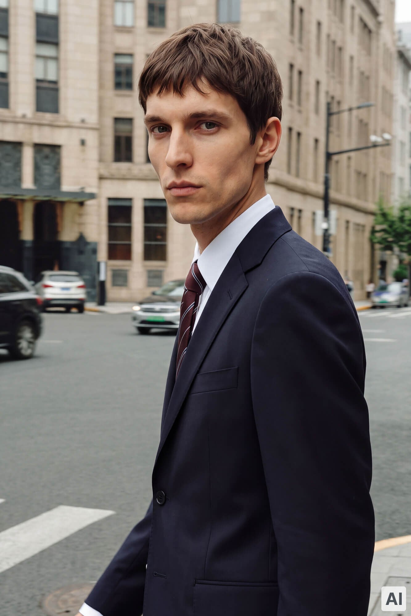 Pedro del Hierro Blazer de fato coordenado tailored estrutura azul