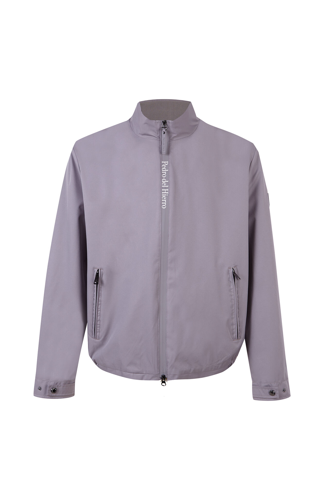 Pedro del Hierro Lightweight technical jacket Grey