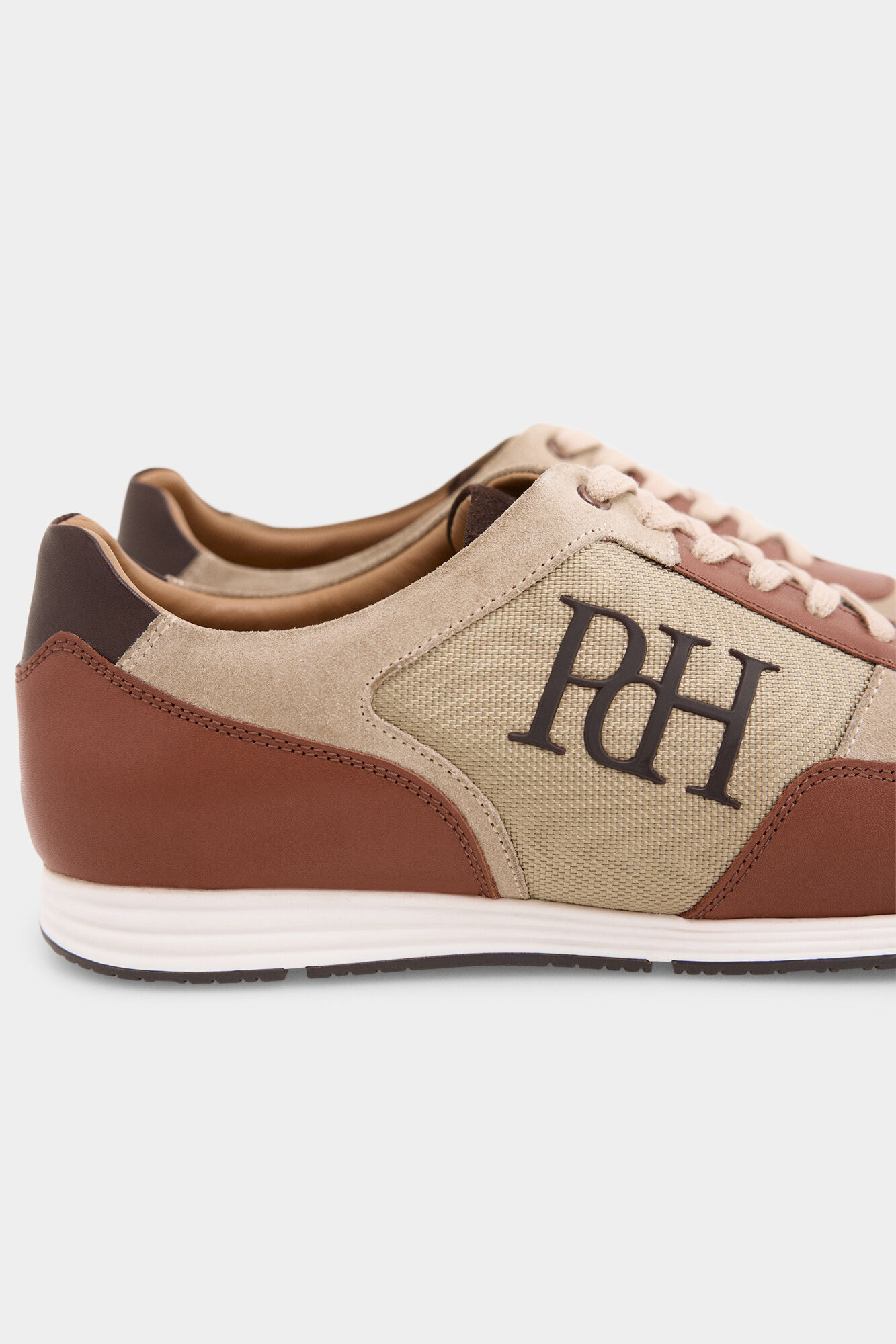 Pedro del Hierro Sneaker &iacute;cone sola de borracha Marrom