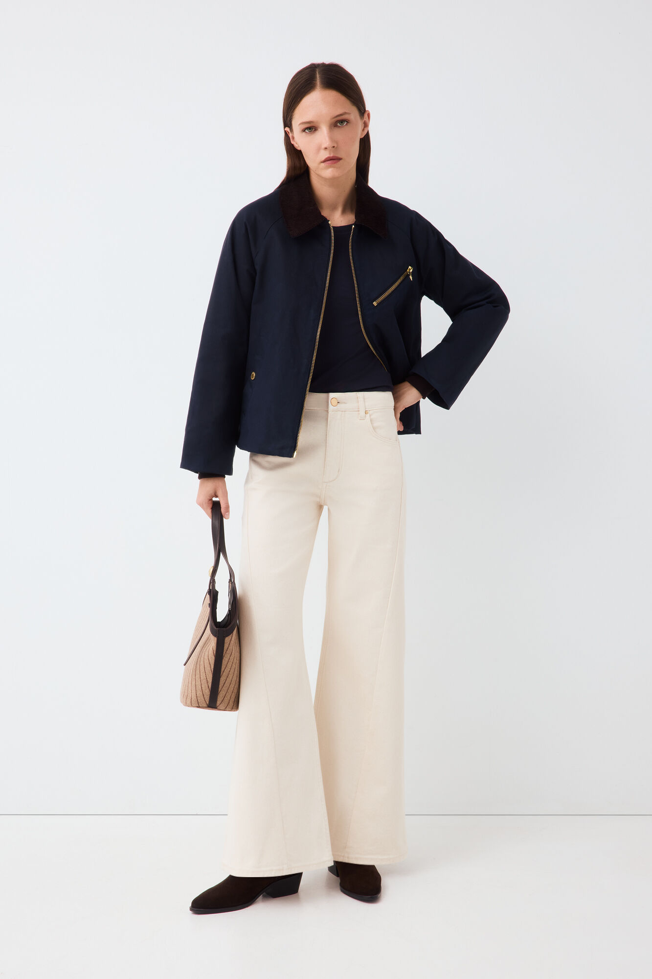 Pedro del Hierro Arch wide leg jeans